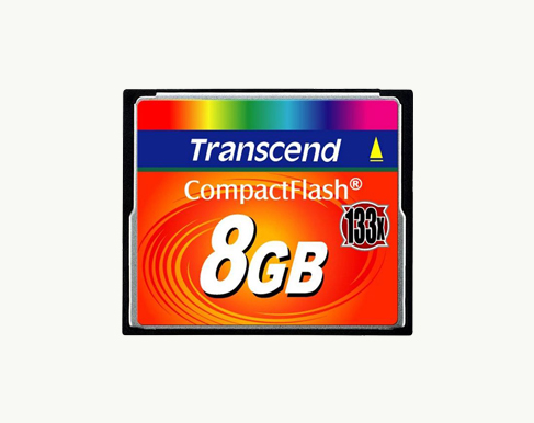 Карта памяти CompactFlash Transcend 8GB