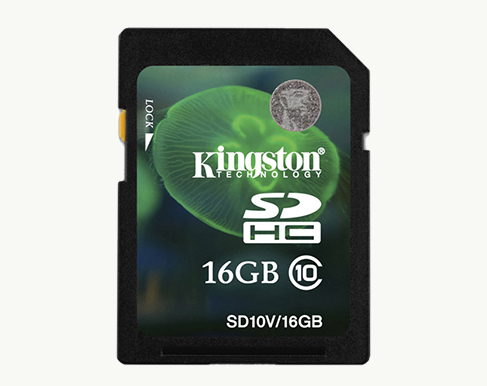 Карта памяти SDHC Kingston 16GB