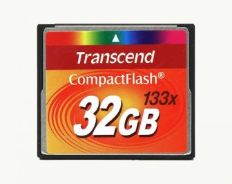 Карта памяти CompactFlash Transcend 133x 20/45 MB/s 32GB