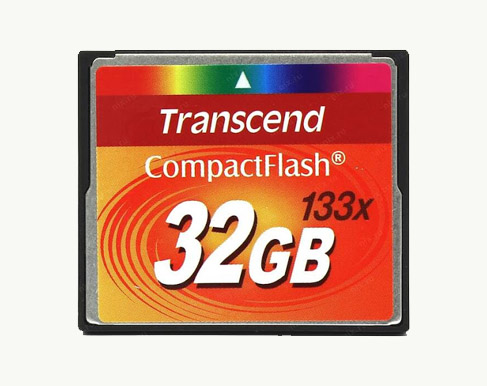 Карта памяти CompactFlash Transcend 133x 32GB