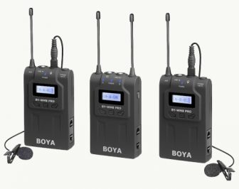 2-канальная беспроводная радиосистема с петличными микрофонами Boya BY-WM8