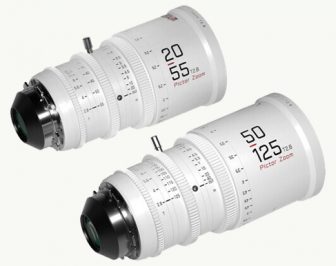 Комплект объективов PL/EF DZOfilm Pictor Zoom 20-55mm и 50-125mm T2.8 Cine