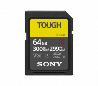 Карта памяти SDXC Sony Tough 299 MB/s UHS-II U3 V90 64GB