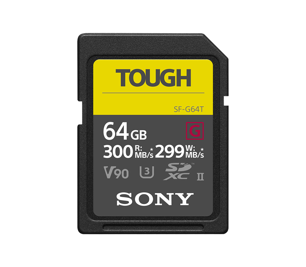 Карта памяти SDXC 64GB Sony Tough 299/300MB/s UHS-II U3 V90