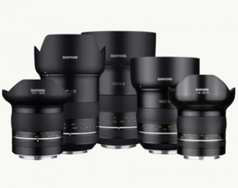 Комплект объективов EF Samyang XP Lens SET 10, 14, 35, 50, 85 mm