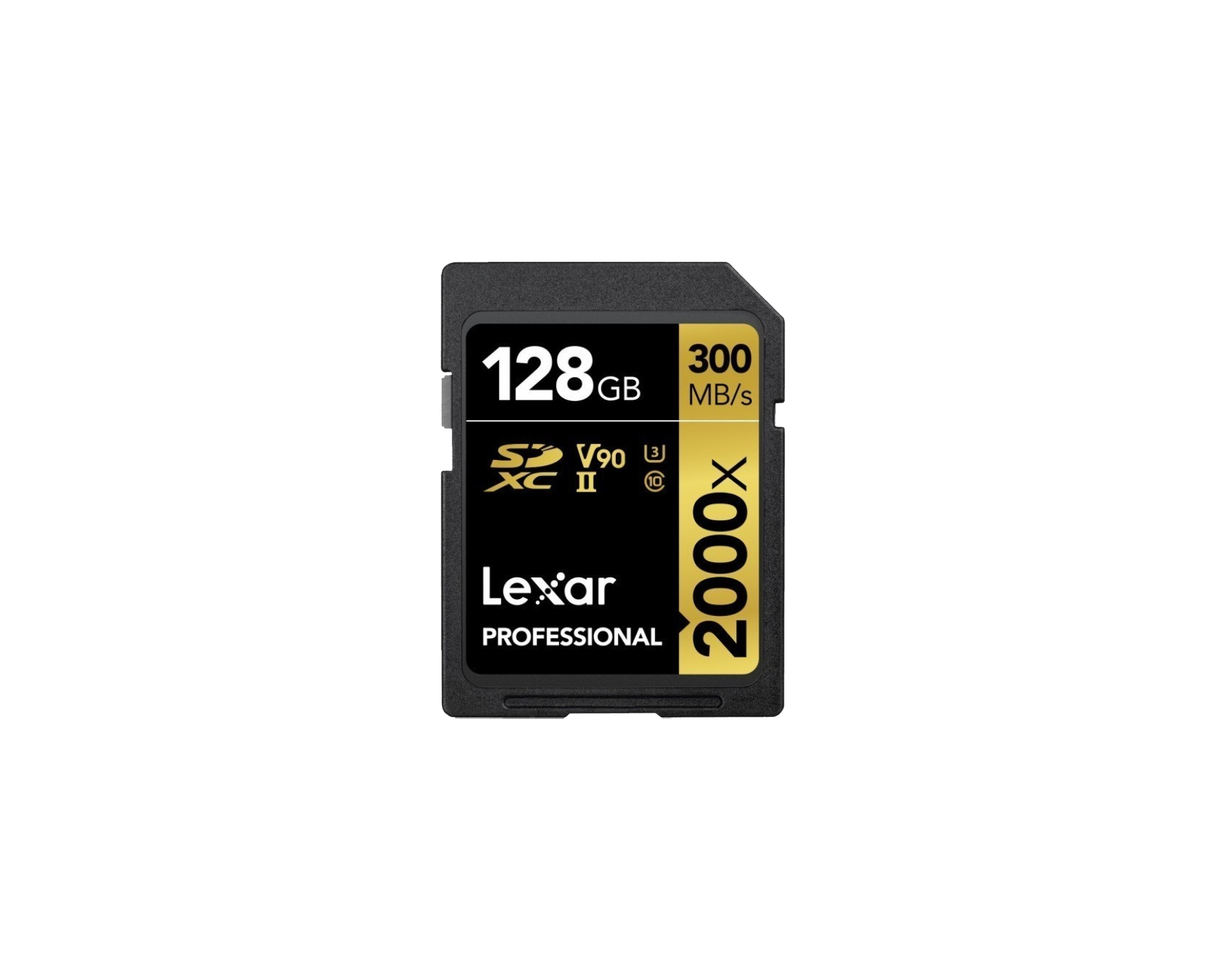 Карта памяти SDXC UHS-II Lexar 2000x 300 MB/s 128GB