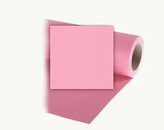 Фотофон бумажный Розовый (pink) 2.7×11м
