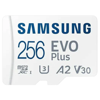 Карта памяти MicroSDXC 256GB Samsung EVO Plus 130MB/s UHS-I U3 V30 A2